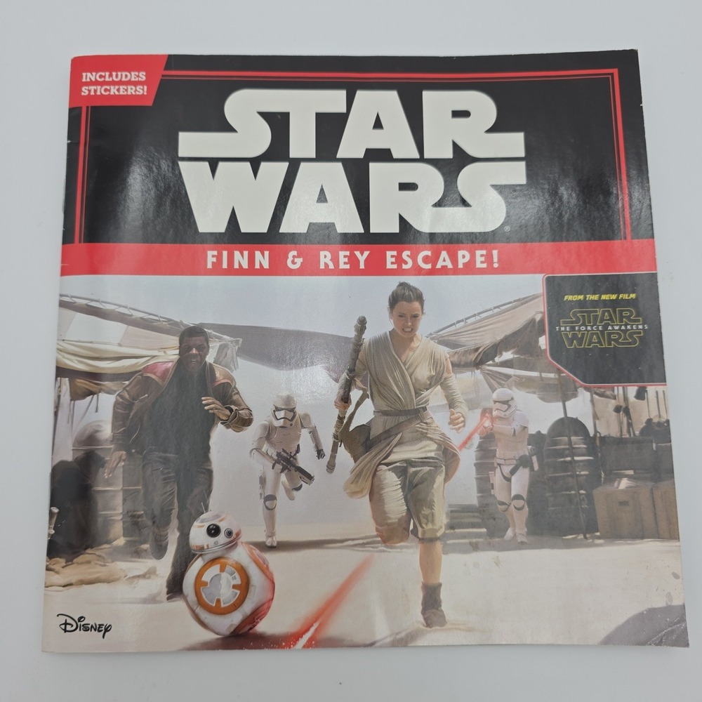 Star Wars the Force Awakens: Finn and Rey Escape! Includes Stickers Movie Tie In